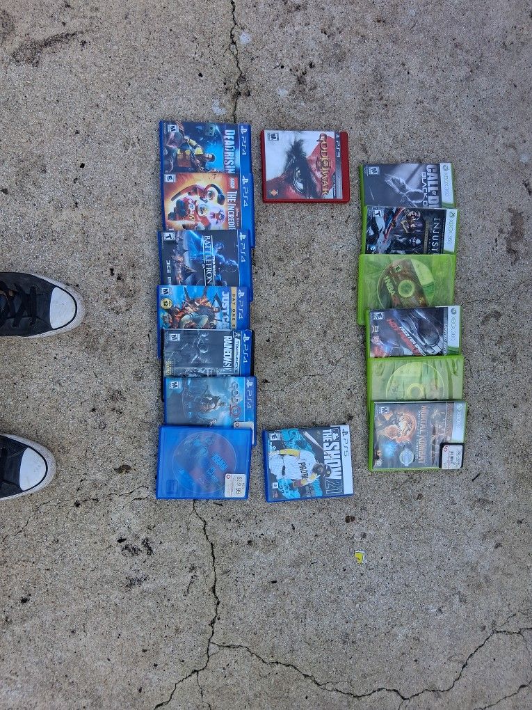 Xbox 360,ps3,ps4,ps5