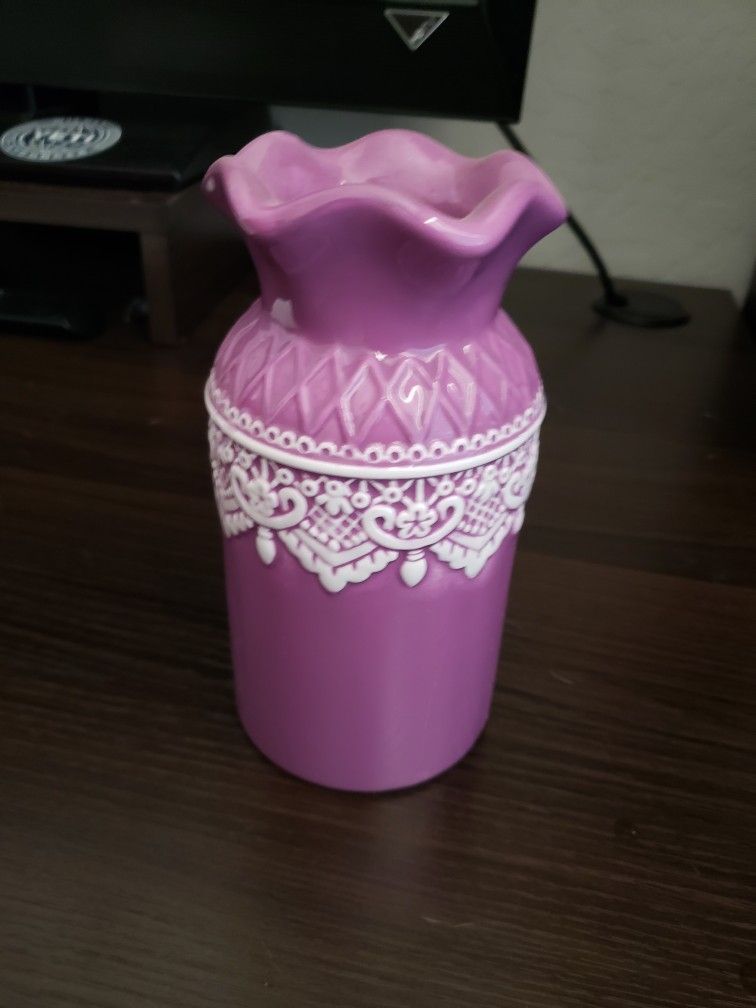 Small Purple Vase