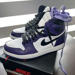 Jordan 1 Retro High Court Purple 