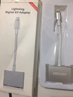 iPhone/ iPad hdmi adapter