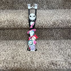 Disney Nightmare B4 Christmas Totem Backscratcher Jack Skellington Lock Shock