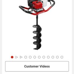 Auger -digger  Pata Hacer Hoyos Gas Operated