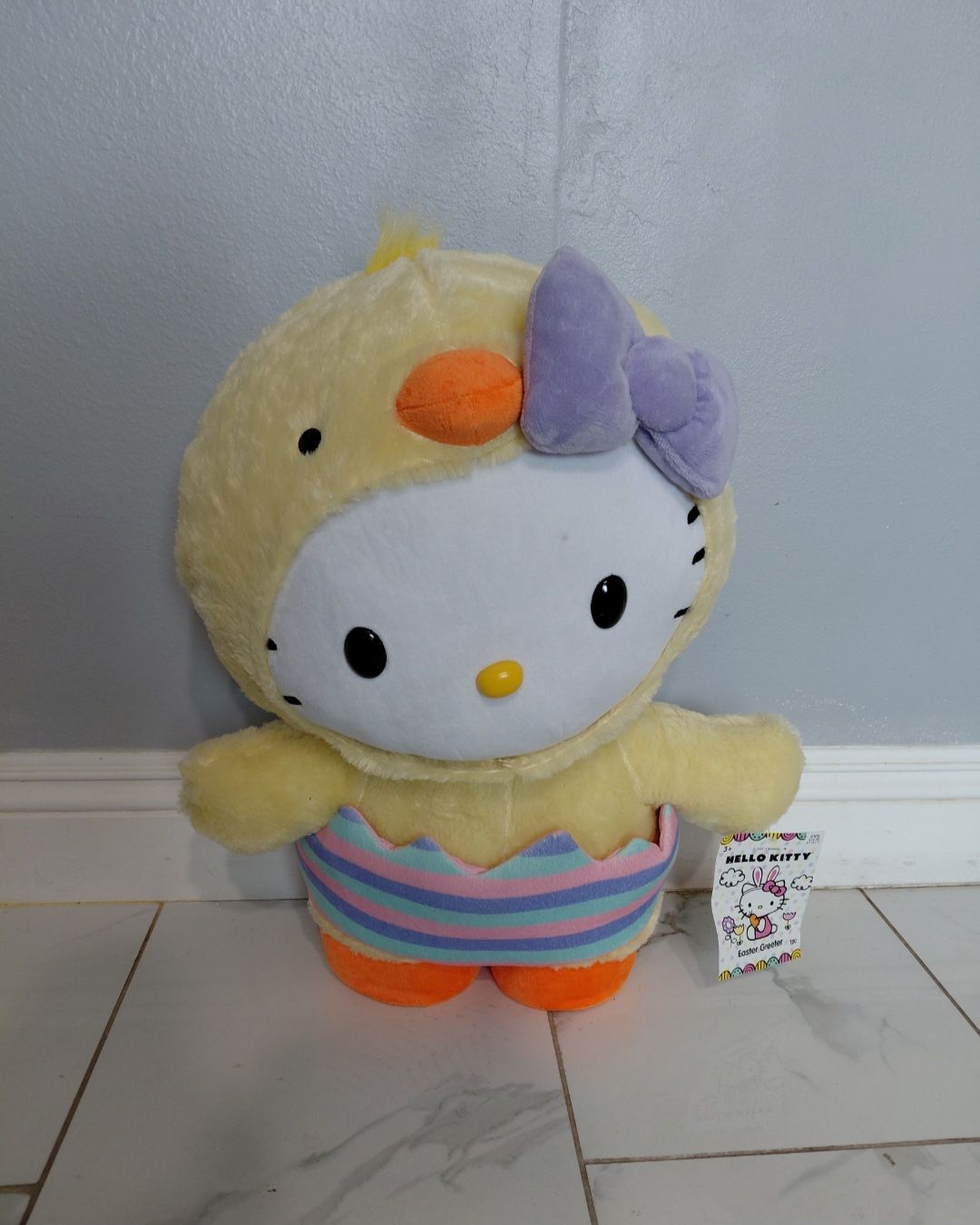 Hello kitty Easter greeter