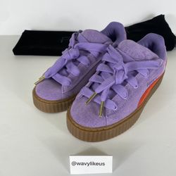PUMA Fenty Creeper Phatty Lavender/Red/Purple/Suede RARE Women’s Size 6.5