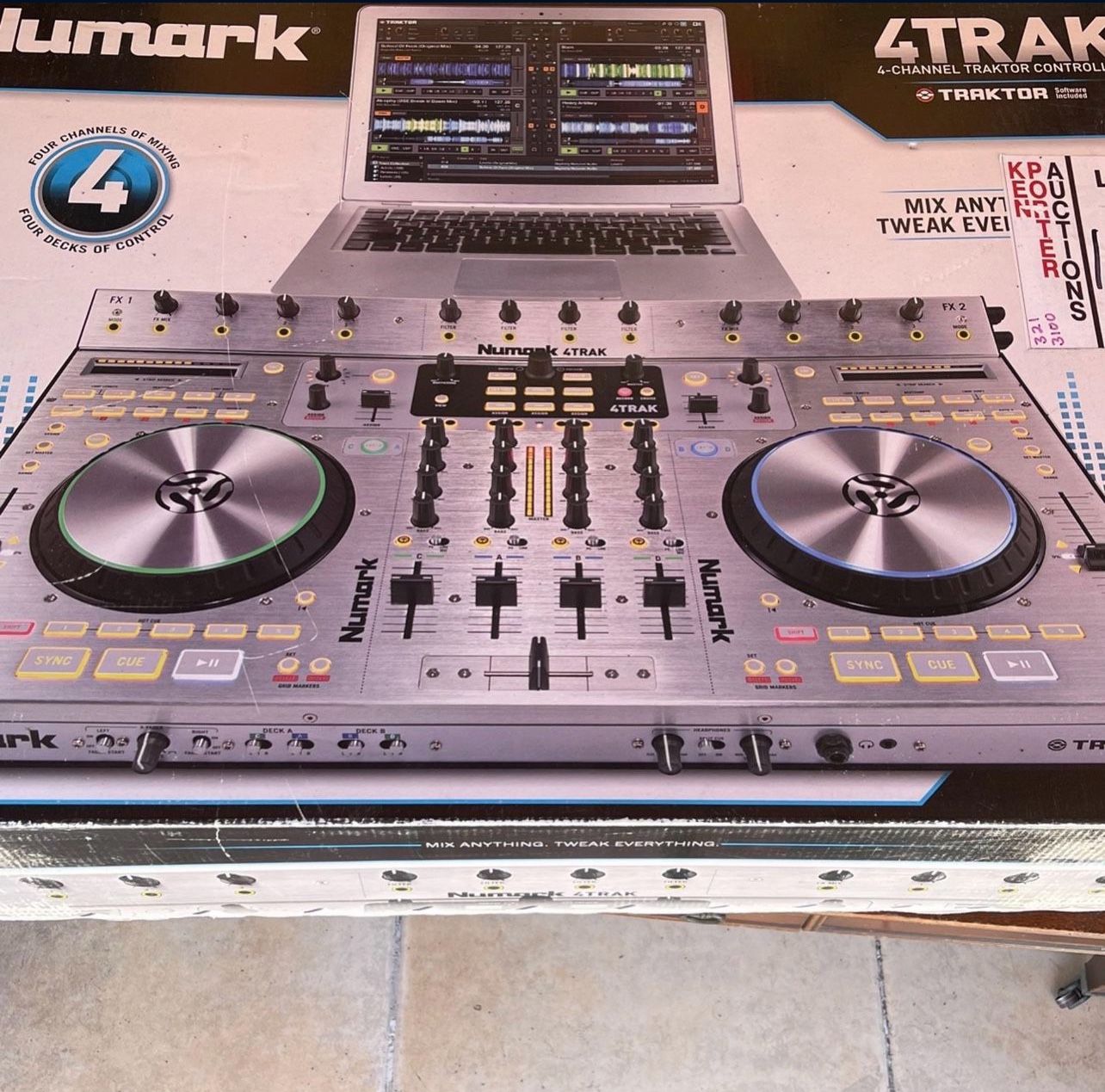 Numark 4trak 4 Channel Traktor Controller DJ