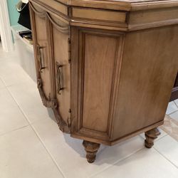 Two Solid Wood End Tables Asking $180. Both