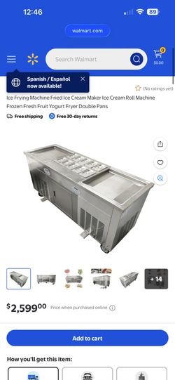 Double Ice Cream Roll Machine