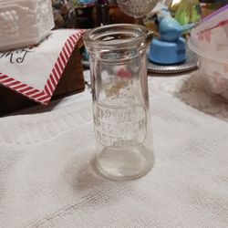 1940s Vintage Glass Urine Specimen Glass Bottle