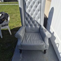 Kings Chair Silver 