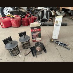 Assortment of lights low voltage and solar. $200.00