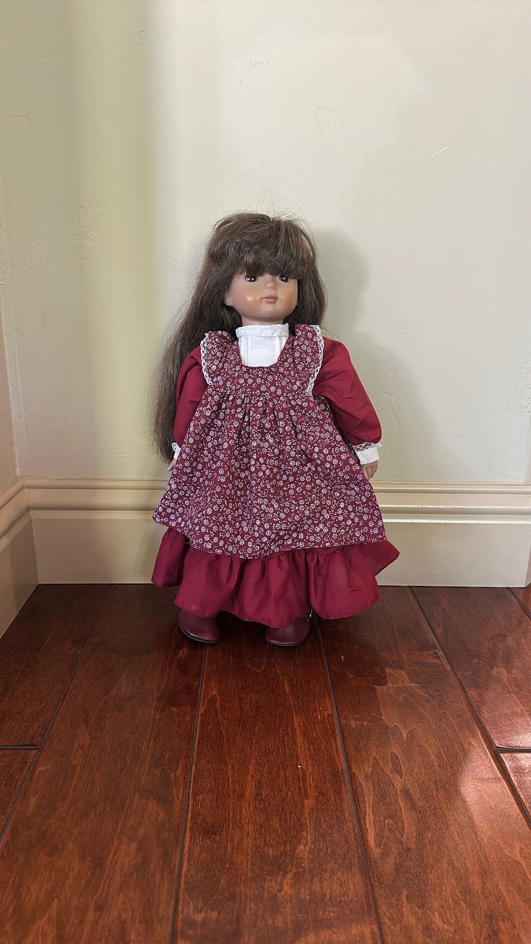 Vintage 1979 Girl Doll With Soft Body 18”