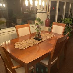 Adjustable Dining Table & Chairs