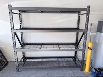 Heavy duty shelving from Costco