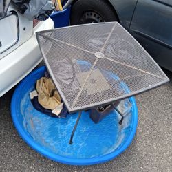 Outdoor Metal Table