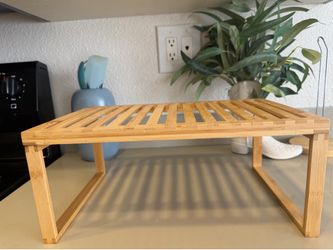 Bamboo kitchen organizer