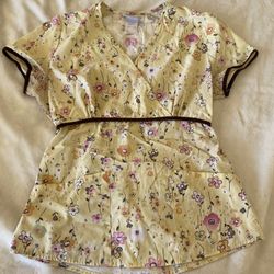 Scrub Uniform Top Size XS