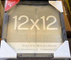 12x12 display frames box 2 pack new and sealed