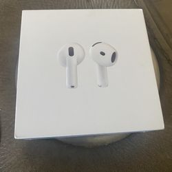 Air pods 4 Wireless Headphones  With Charging case