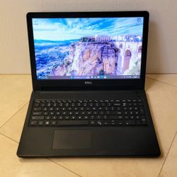 Dell Inspiron 15 Laptop ,SSD ( Solid State Hard Drive),WiFi,Bluetooth,HDMI, Windows 11 , Fast -> Good  Condition