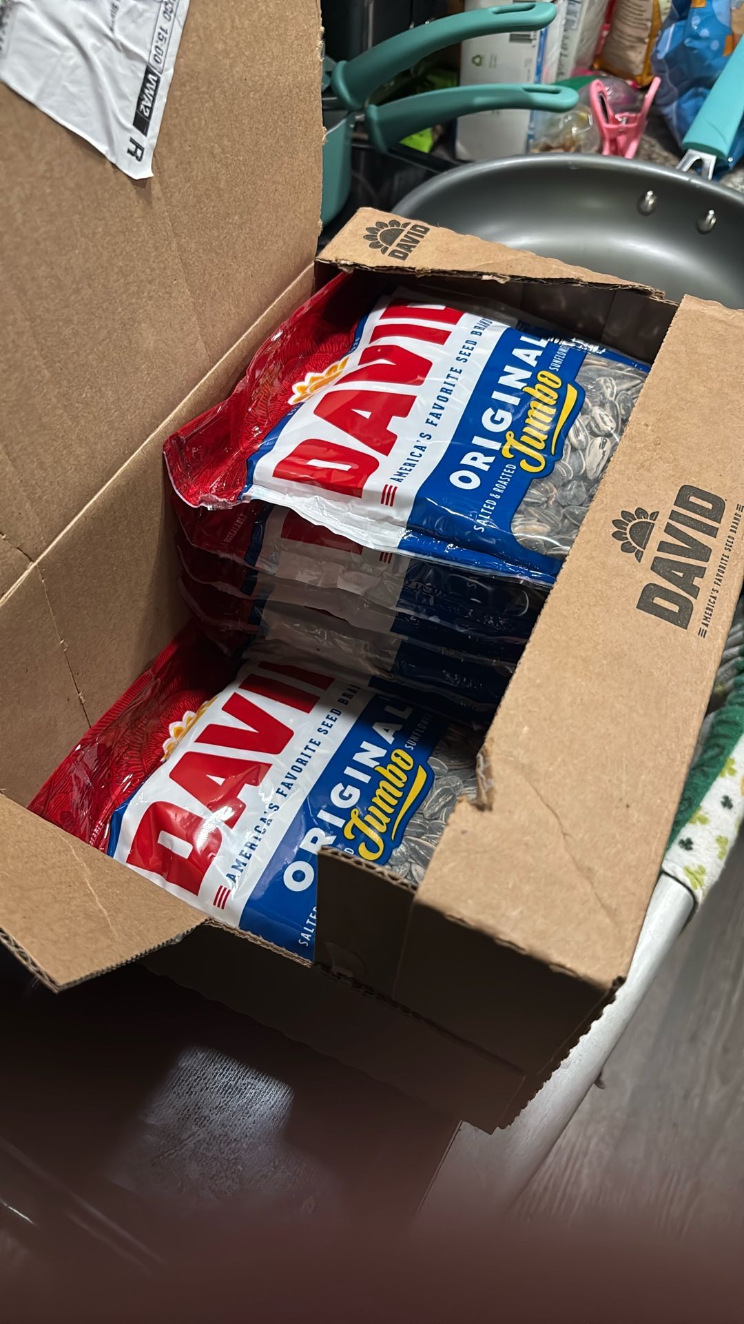 Free Expired David’s Sunflower Seeds And Frank’s Red hot