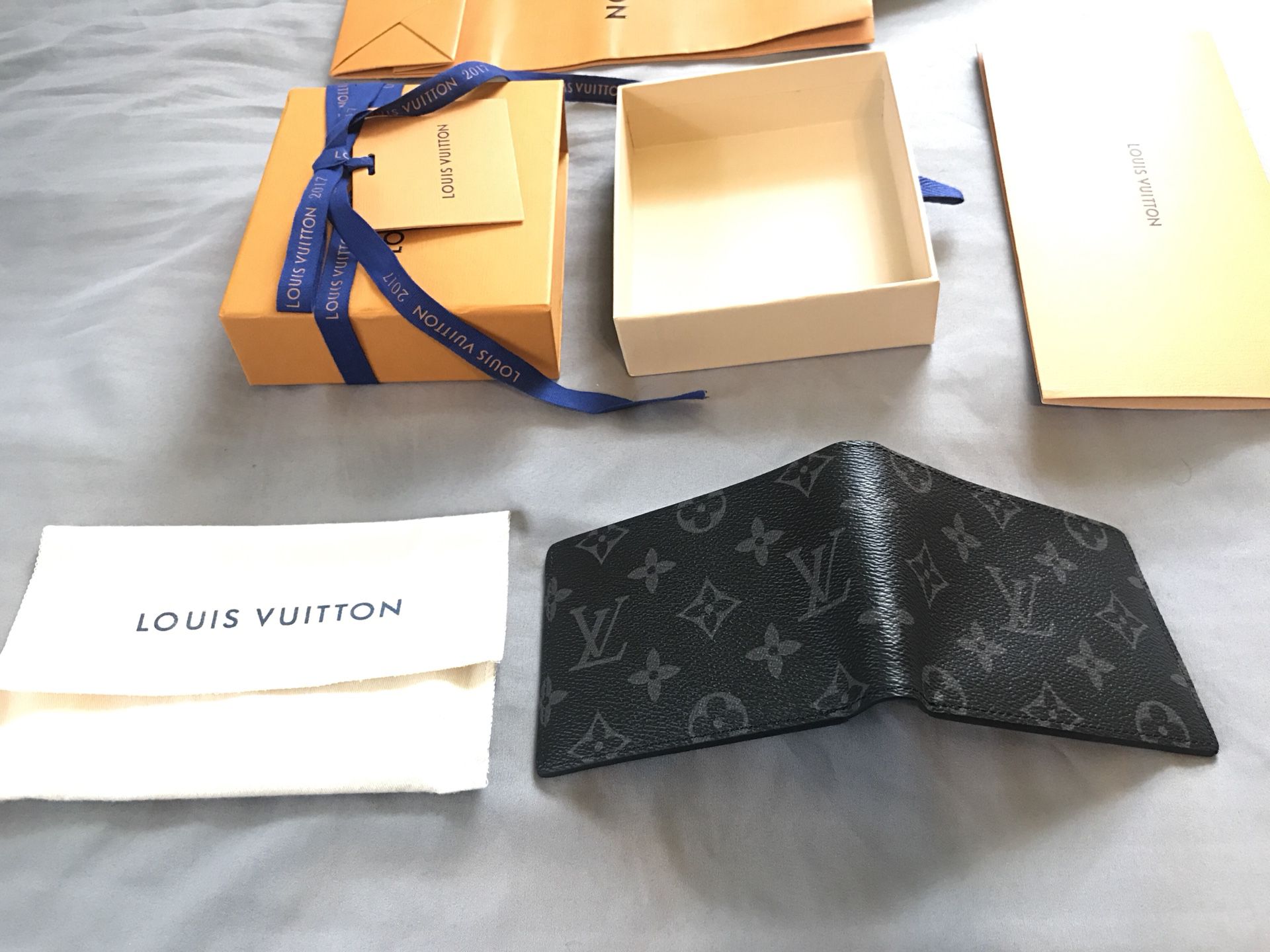 Louis Vuitton “X” Fragment Monogram Eclipse Multiple Wallet for