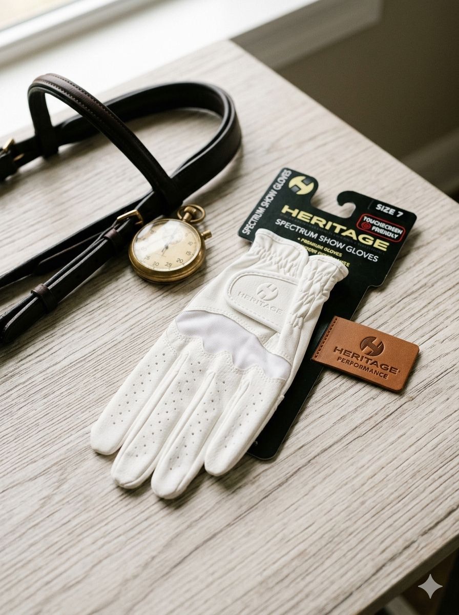 Horse riding gloves