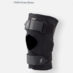 Aspen ROM Hinged Knee Brace Black New Universal One Size Fits All 648111 Sealed