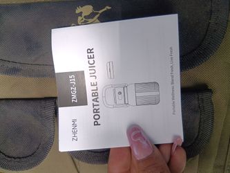Portable juicer