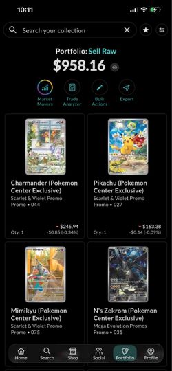 Pokémon collection