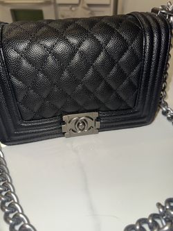 Black Leather Purse