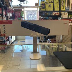 AVDANES Computer Speakers, Bluetooth 5.1 Wireless Soundbar with Colorful LED Lighting, Knob Control Portable Sound Bar for PC, Desktop, Laptop, TV (Si