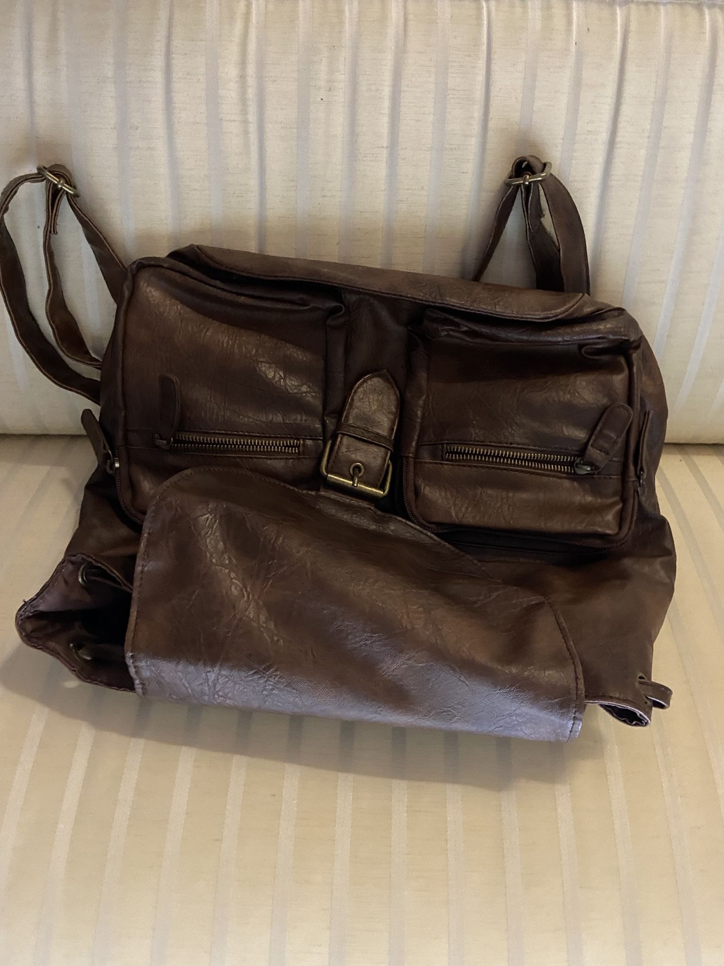 Leather Backpack