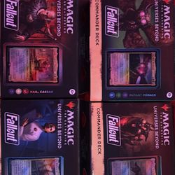 Magic The Gathering Fallout Commander Decks