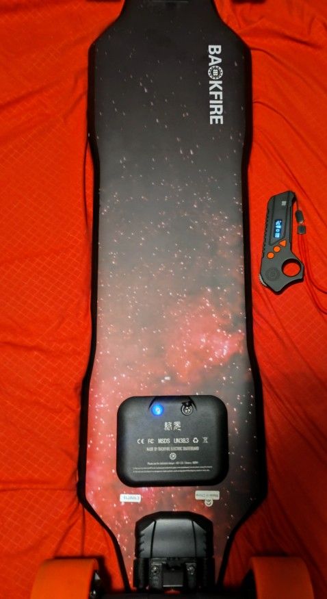 Backfire Era 2 Electric Skateboard, almost new