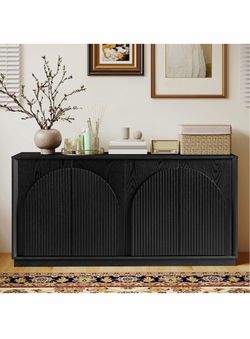 Black arched sideboard / TV console