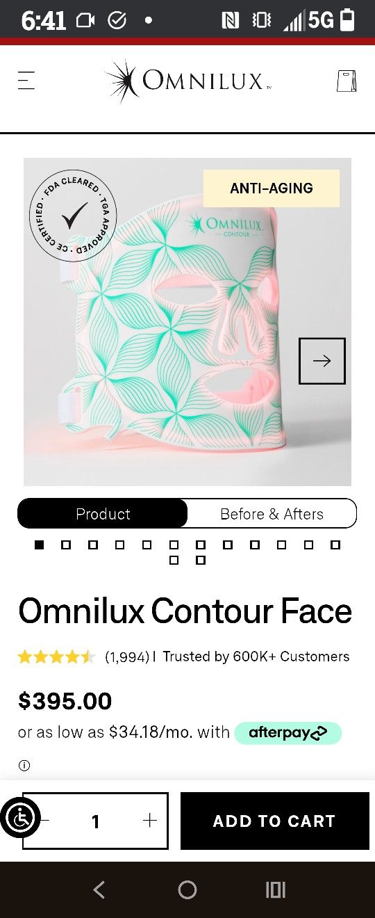 Omnilux  Anti Aging Led Light Therapy
