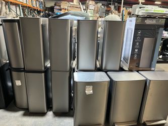 Kohler step trash cans