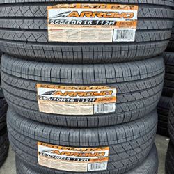 265/70R16 Set Of 4 Arroyo H/T New Tires 