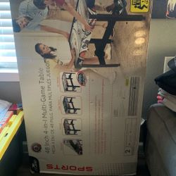 Crane 48 Inch 4 In 1 Multi Game Table 
