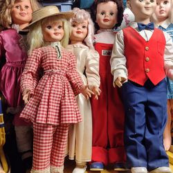 Vintage Walker/Toddler Dolls$25-$200 Each