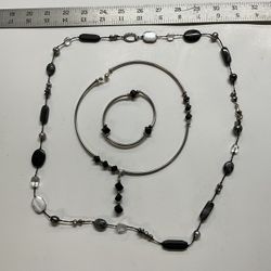 Vintage Necklace And Bracelet 