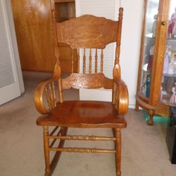Oak Rocking Chair