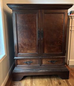 Large armoire with drawers