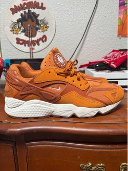 Orange Nike Huaraches