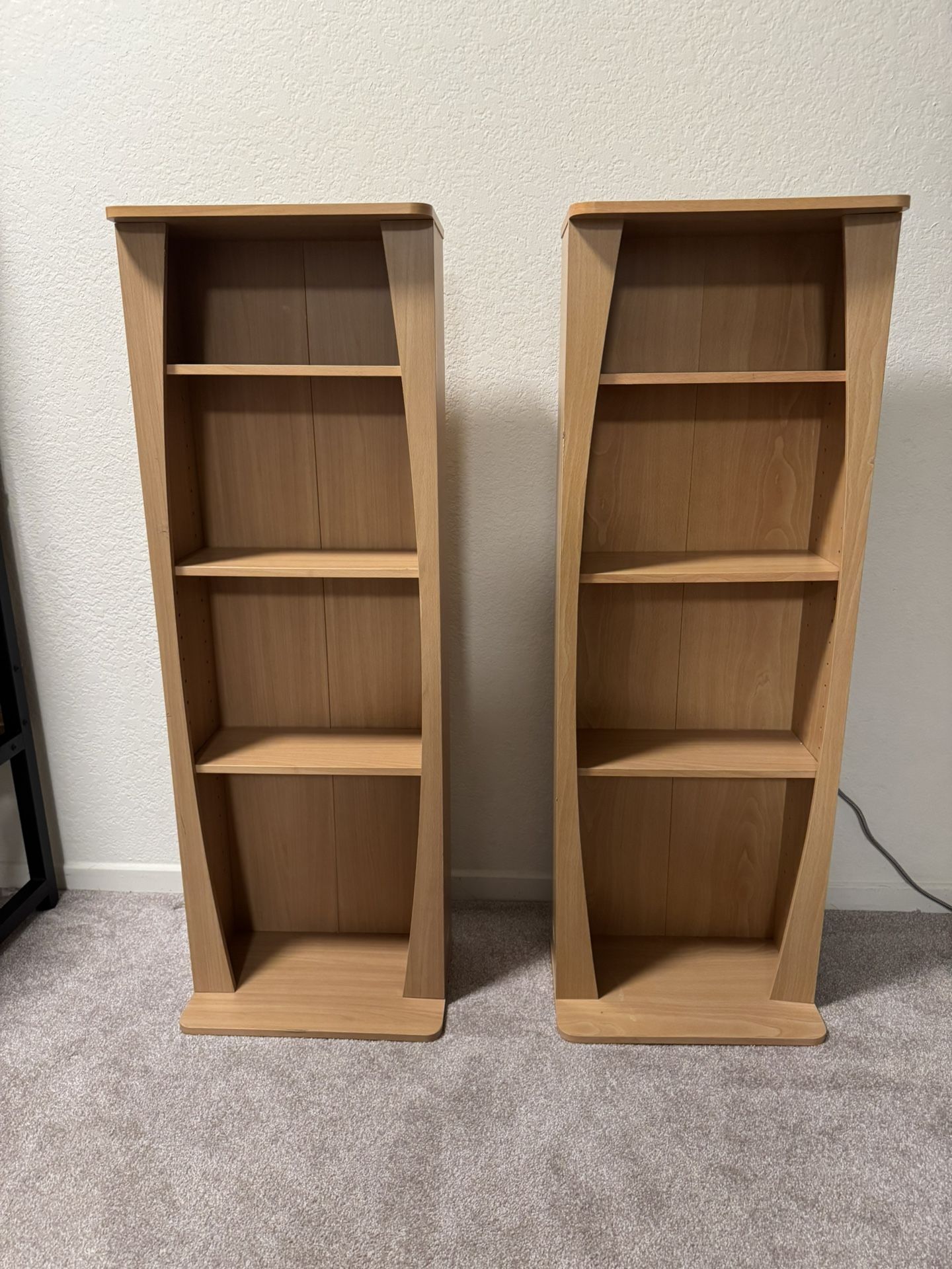 Pair Of Display Shelves
