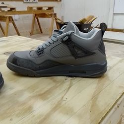 All Gray Jordan 4s