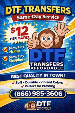DTF Transfer 4 Less