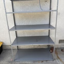 Heavy-Duty 5-Tier Metal Shelving Unit – Garage / Warehouse Storage
