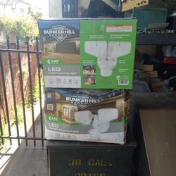 Motion security lights