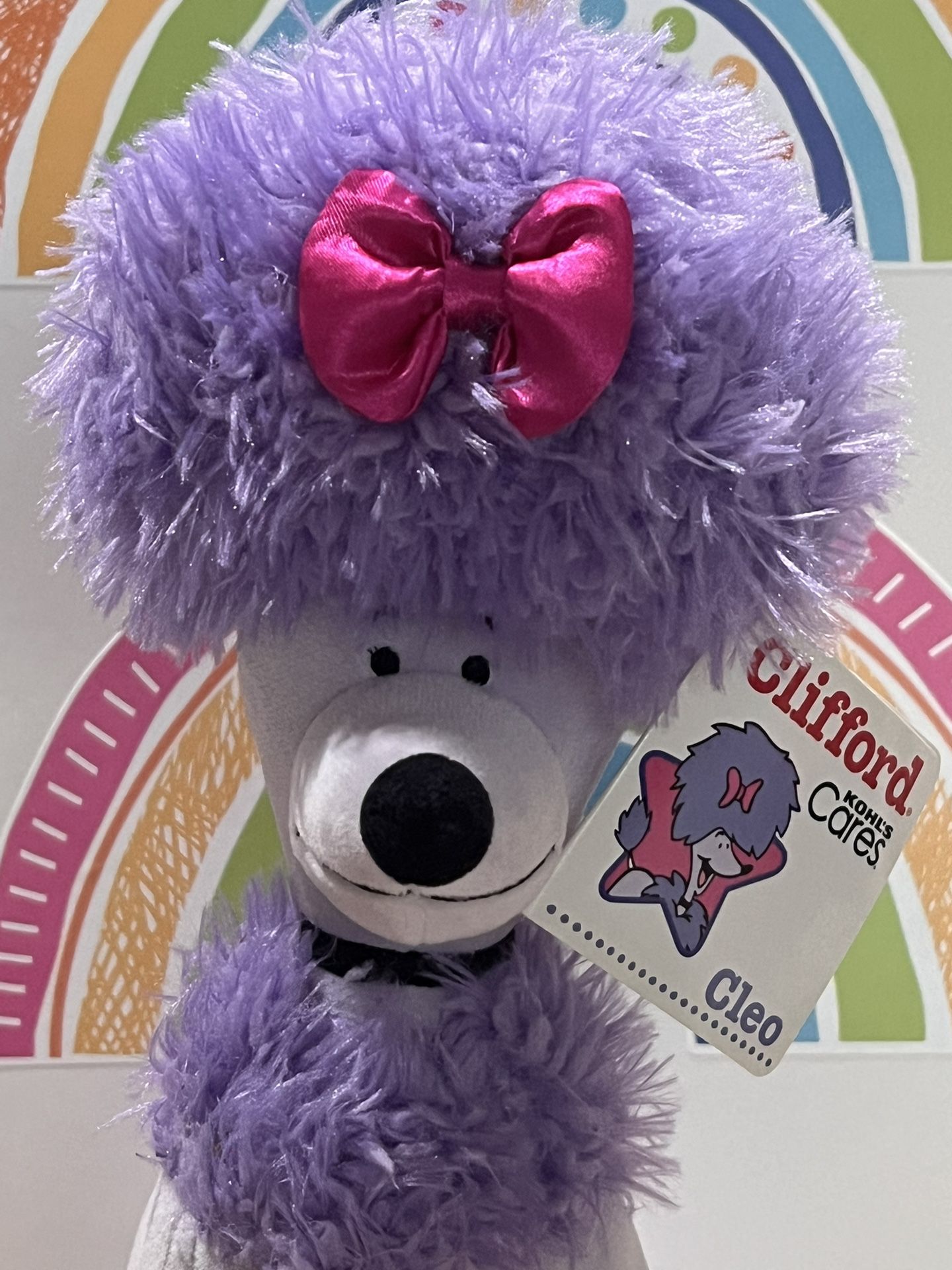 CLEO FRIEND OF  CLIFFORD - 12 INCH BRAND NEW PLUSH